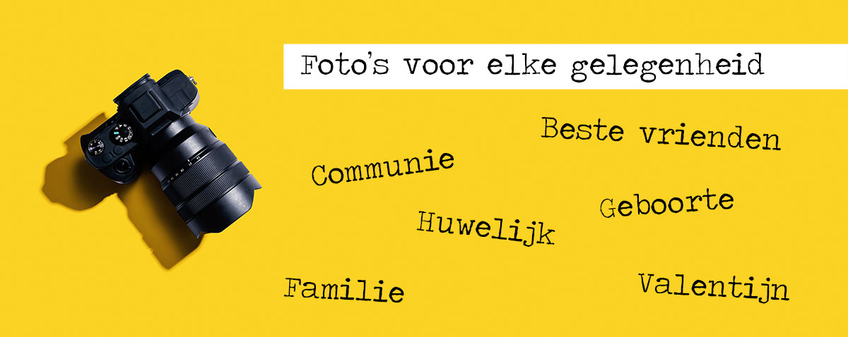 Persoonlijke fotografie - Communie - Huwelijk - Geboorte - Valentijn