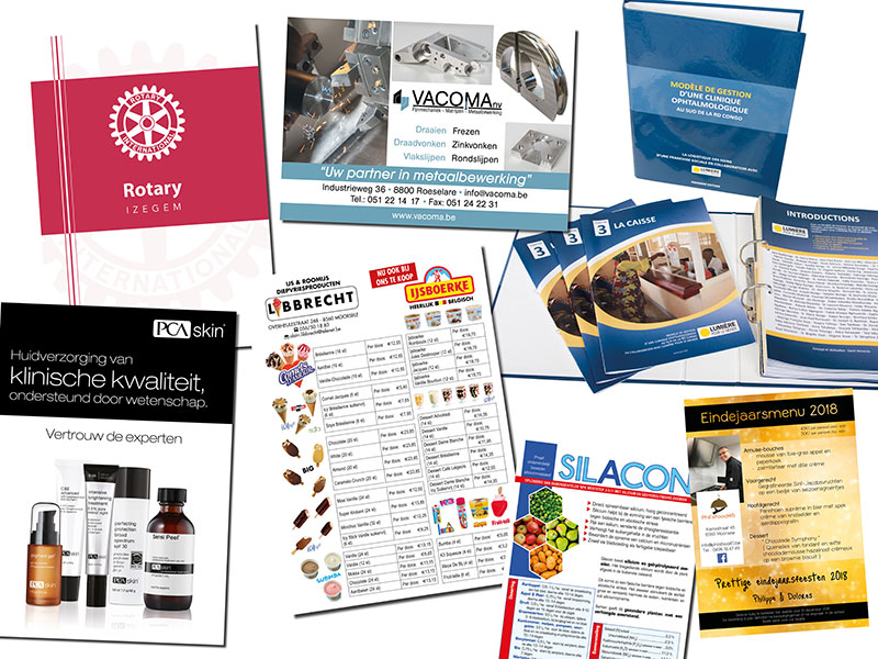 Flyers folders catalogus